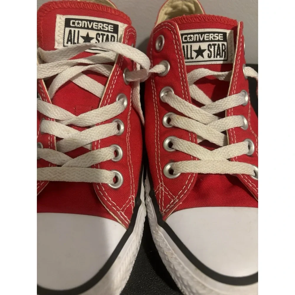 Converse Chuck Taylor All Star OX Red - Men's 4 Women's‎ 6 Sneakers Tennis Shoes - Picture 8 of 11
